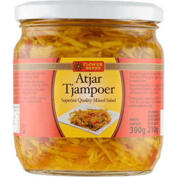 Flower Brand Atjar Tjampoer 390 g
