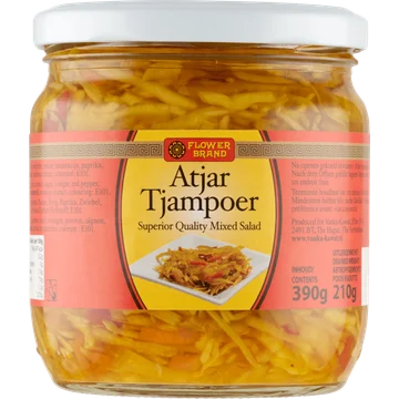 Flower Brand Atjar Tjampoer 390 g