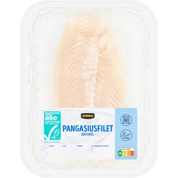 Jumbo Pangasiusfilet Naturel ca. 165 g