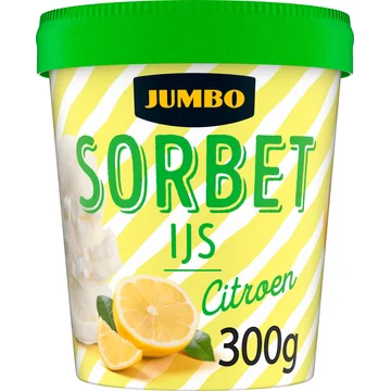 Jumbo Sorbet IJs Citroen 300 g