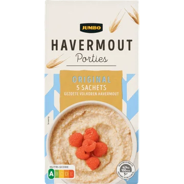 Jumbo Havermout Porties Original 5 x 27 g