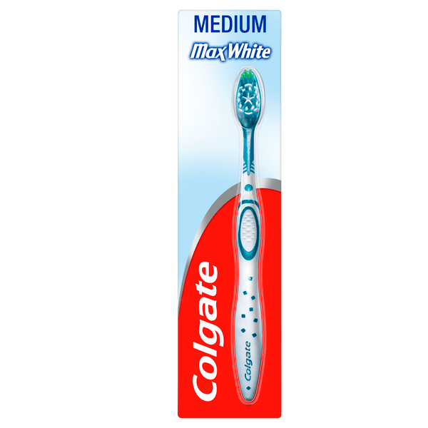 Colgate Max White Medium Tandenborstel 1 Stuk