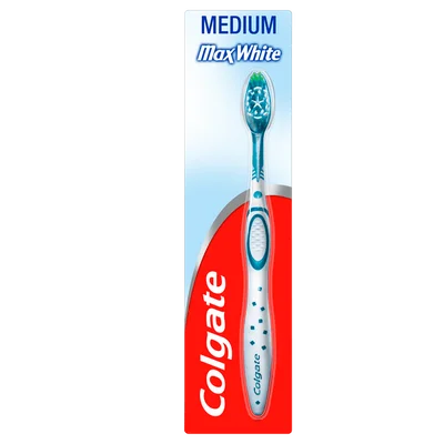 Colgate Max White Medium Tandenborstel 1 Stuk