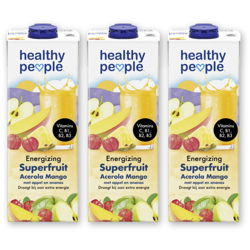 Healthy people Energizing superfruit acerola mango 3pck