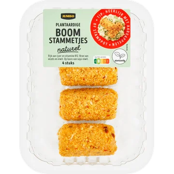 Jumbo Plantaardige Boomstammetjes 4 Stuks