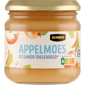 Jumbo Appelmoes 0% Suiker Toegevoegd 190 g