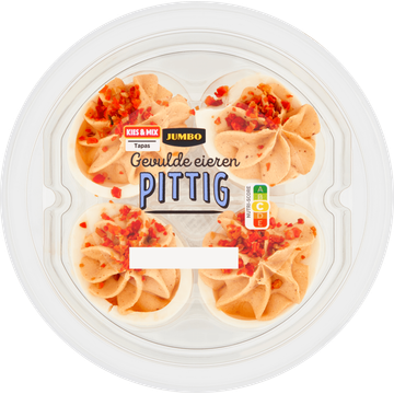 Jumbo Gevulde Eieren Pittig 4 Stuks