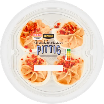 Jumbo Gevulde Eieren Pittig 4 Stuks