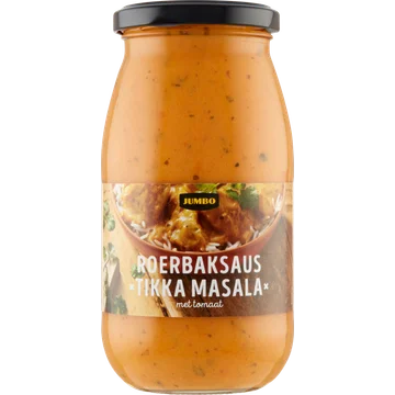 Jumbo Roerbaksaus Tikka Masala Met Tomaat 480 g