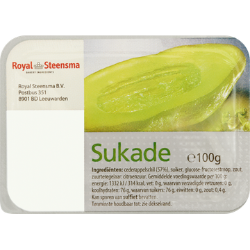 Royal Steensma Sukade 100 g