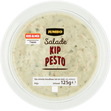 Jumbo Salade Kip Pesto 125 g