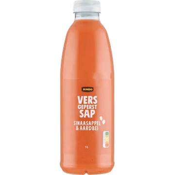 Jumbo Vers Sap Sinaasappel & Aardbei 1L