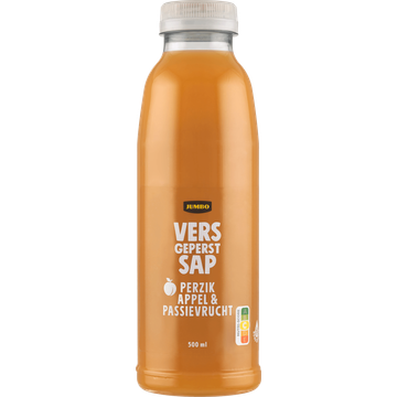 Jumbo Vers Sap Perzik, Appel & Passievrucht 500ML