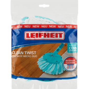 Leifheit Clean Twist Disc Mop Micro Duo