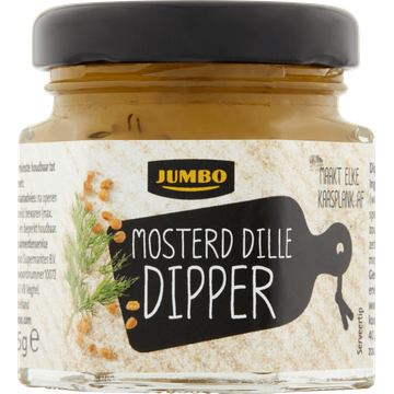 Jumbo Mosterd Dille Dipper 45 g