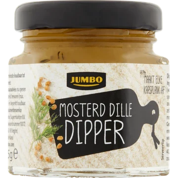 Jumbo Mosterd Dille Dipper 45 g