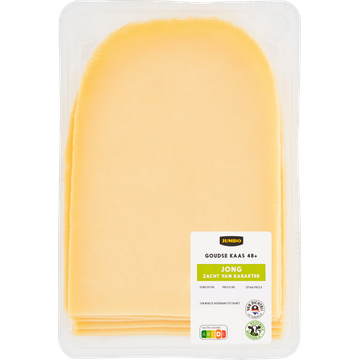 Jumbo Goudse Kaas 48+ Jong Portieverpakking 3 Plakken