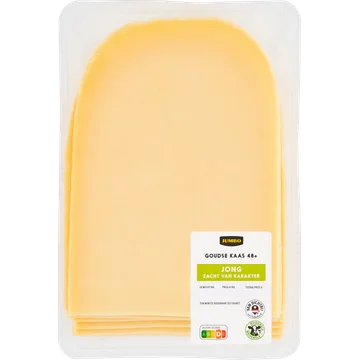 Jumbo Goudse Kaas 48+ Jong Portieverpakking 3 Plakken