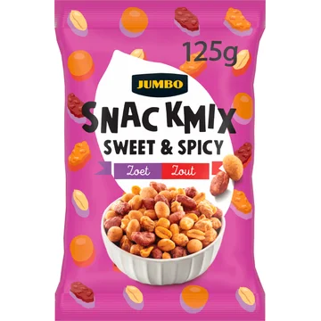 Jumbo Snackmix Sweet & Spicy 125 g