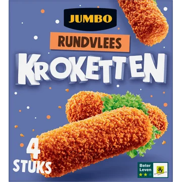 Jumbo Rundvlees Kroketten 4 Stuks