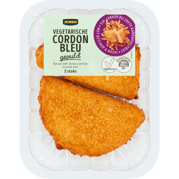 Jumbo Vegetarische Cordon Bleu Gevuld 2 Stuks