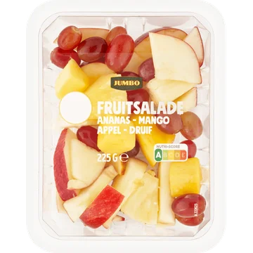 Jumbo Fruitsalade Ananas - Mango - Appel - Druif 225 g