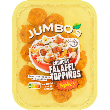 Jumbo's Crunchy Falafel Toppings Spicy 160 g