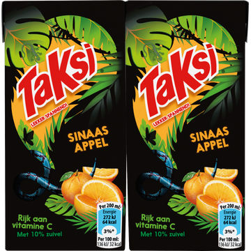 Taksi Sinaasappel 10-pack 0,2 L