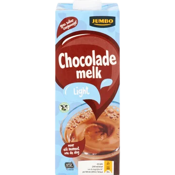 Jumbo Chocolademelk Light 1 L