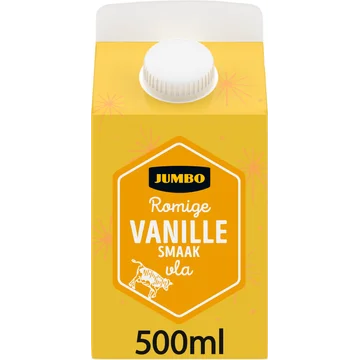 Jumbo Romige Vla Vanillesmaak 500ML