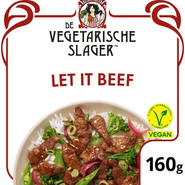 De Vegetarische Slager Let it Beef Vegan 160 g