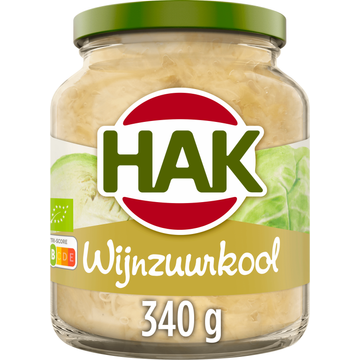 Hak Wijnzuurkool Bio 340 g