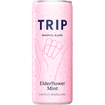TRIP Mindful blends elderflower mint