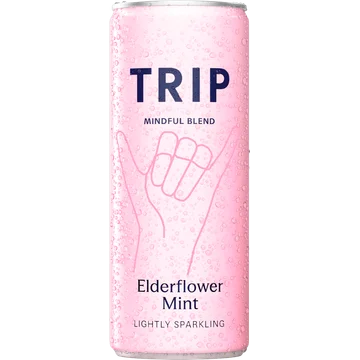 TRIP Mindful blends elderflower mint