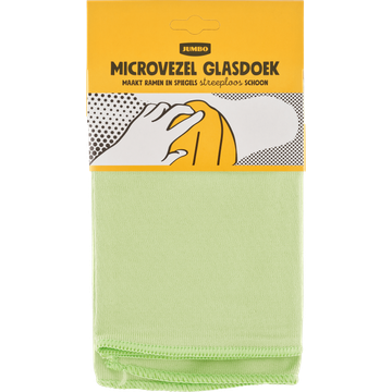 Jumbo Microvezel Glasdoek 1 Stuk