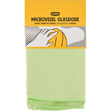 Jumbo Microvezel Glasdoek 1 Stuk