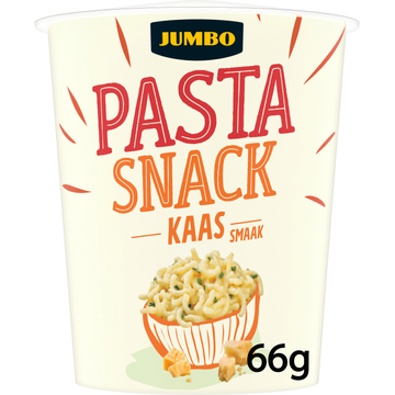 Jumbo Pasta Snack Kaas Smaak 66 g