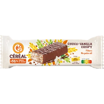 Céréal Minder Suikers Choco - Vanilla Crispy 28 g