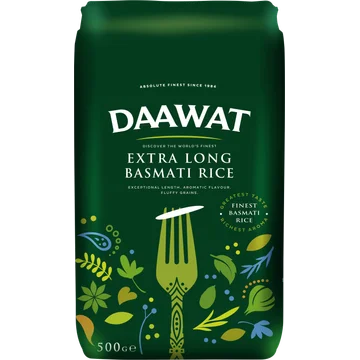 Daawat Extra Long Basmati Rice 500 g