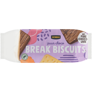 Jumbo Puur Choco Break Biscuits 295 g