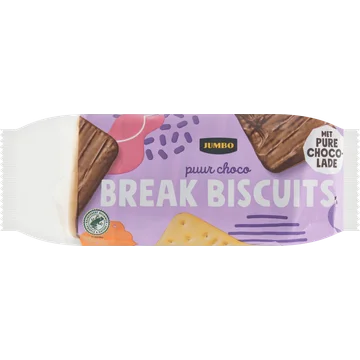 Jumbo Puur Choco Break Biscuits 295 g