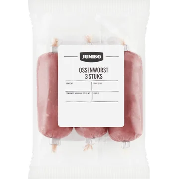 Jumbo Ossenworst 3 Stuks