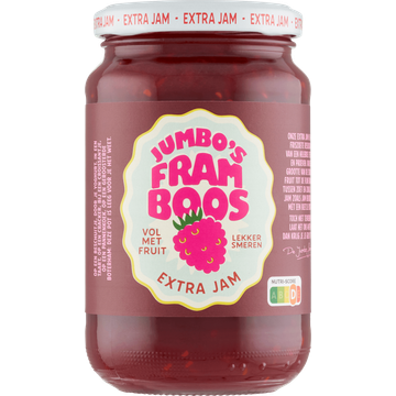 Jumbo's Extra Jam Framboos 430 g