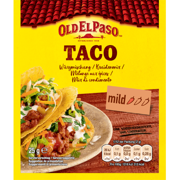 Old El Paso Taco Kruidenmix 25g