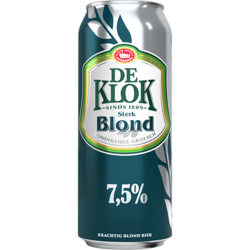 De Klok Sterk Blond 500ML