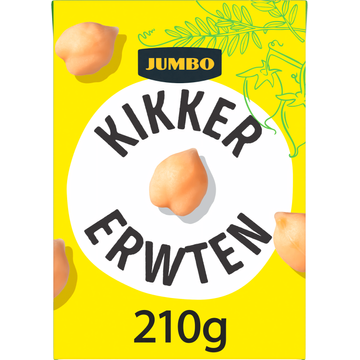 Jumbo Biologische Kikkererwten 210 g