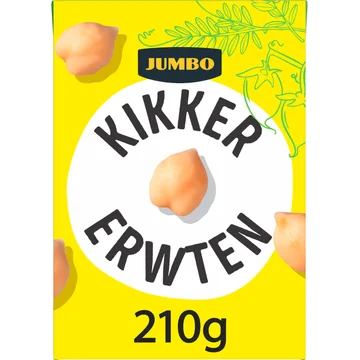 Jumbo Biologische Kikkererwten 210 g