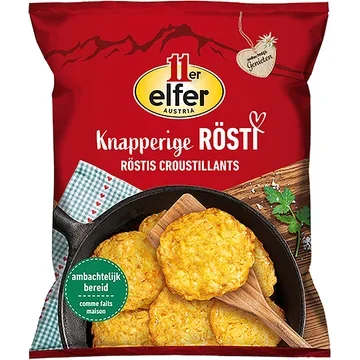 11er Knapperige Rösti Naturel 500 g