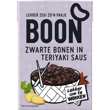 Boon Zwarte Bonen in Teriyakisaus 200 g