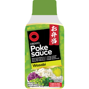 Obento Poke Sauce Wasabi 165 g